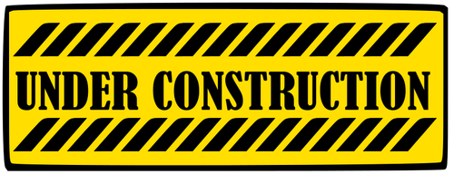 Under construction sign